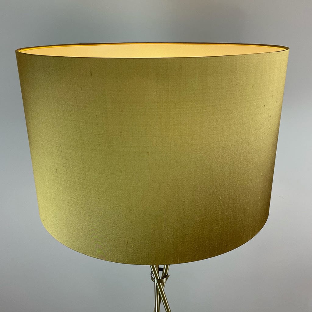 Antique Brass Brondby Floor Lamp with Choice of Shade