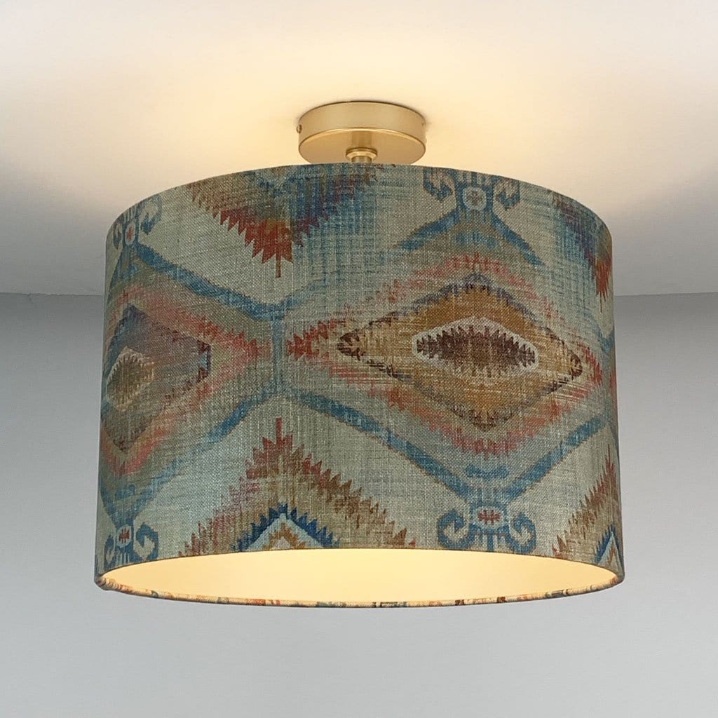 Santa Cruz Teal Shade with Champagne Lining