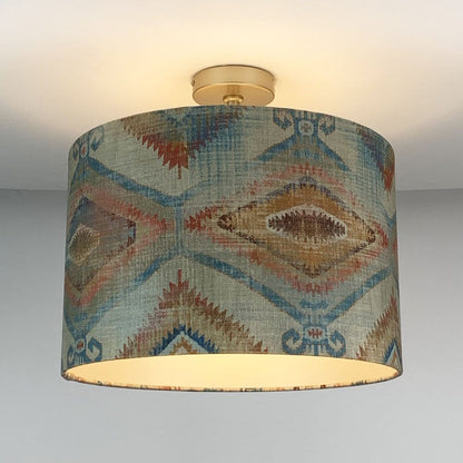 Santa Cruz Teal Shade with Champagne Lining