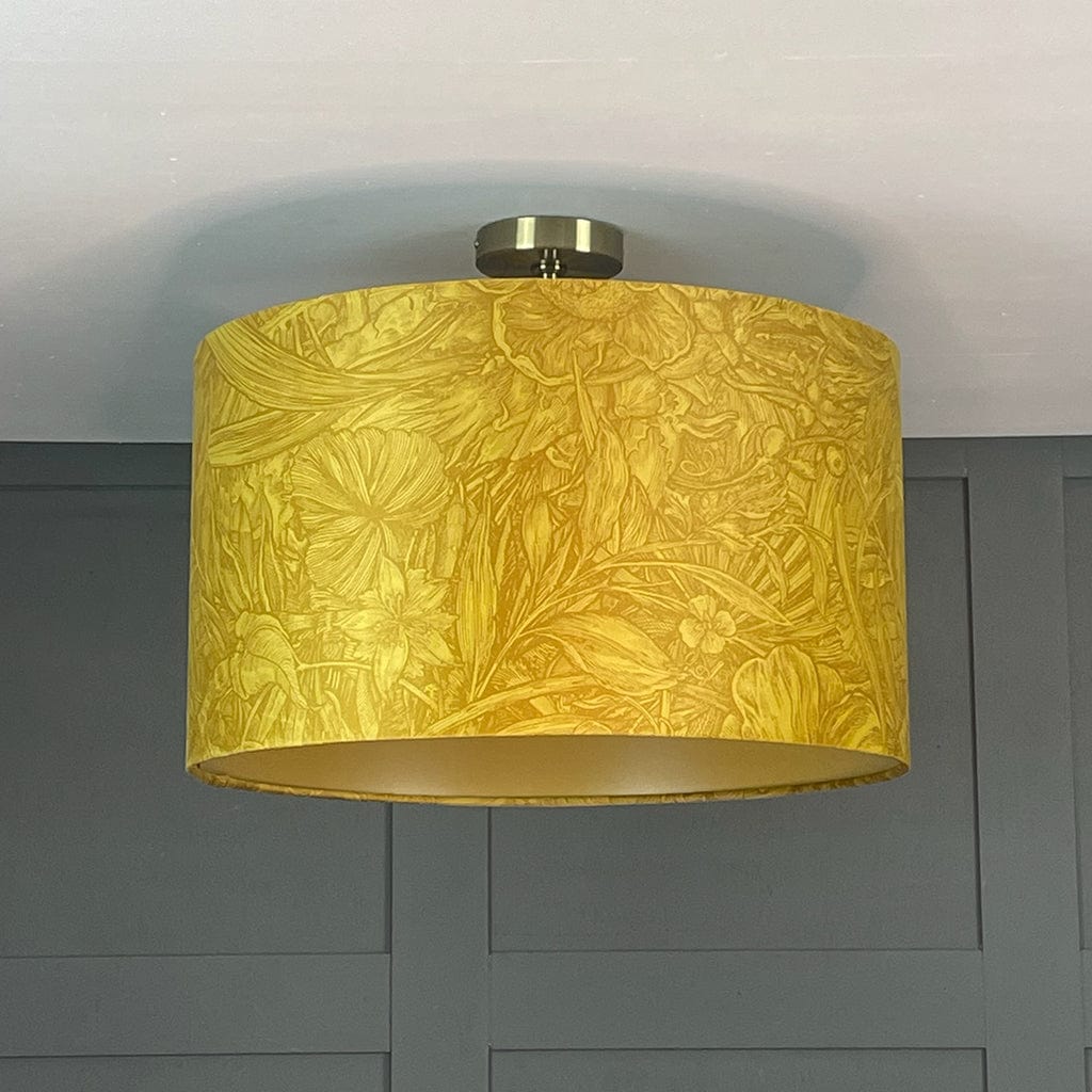 Timorous Beasties Jungle Tangle Lemon Shade