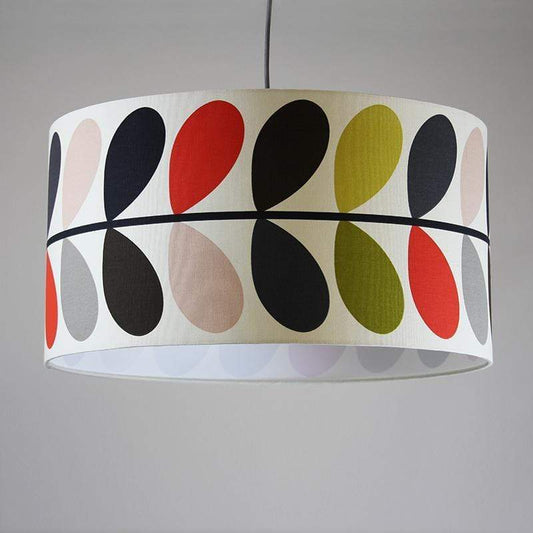 Orla Kiely Multi Stem Tomato 30cm Drum Shade