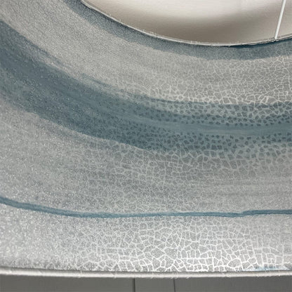 Otter Ferry Wallpaper Lined Pendant Shade with Astor Titanium