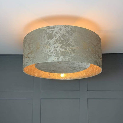 Lava Stone Pendant Shade with Matching Baffle