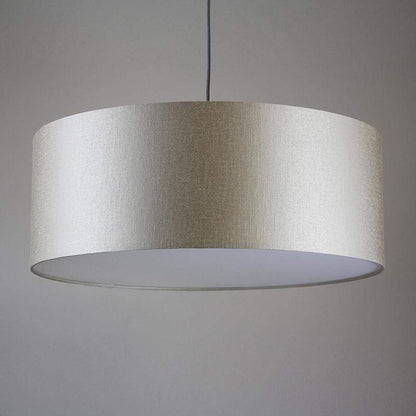 Textured Satin Antique Cream Pendant Shade with Diffuser