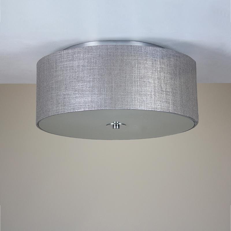 Tela Flush Shade & Glass Diffuser