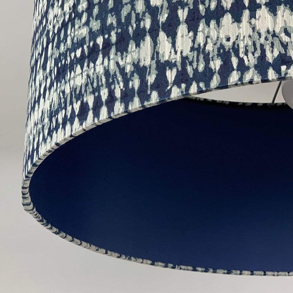 Kotomi Indigo Shallow Shade with Blue Silk Lining
