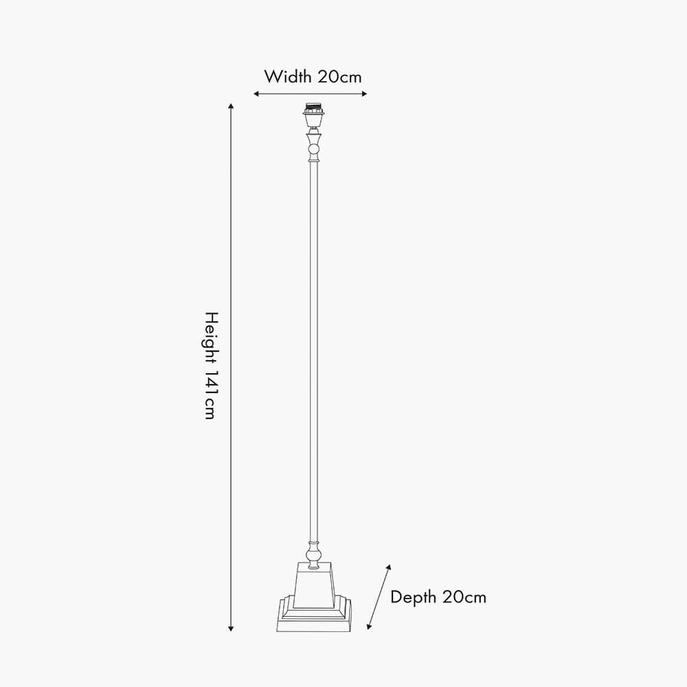 Claudius Metal Stick Floor Lamp Base