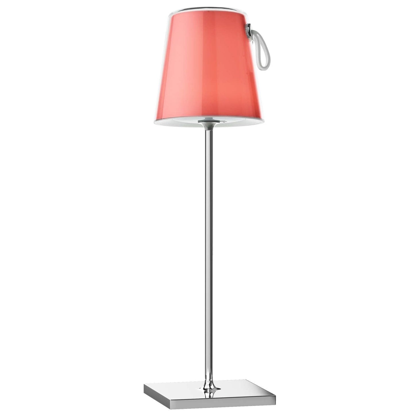 Colour Changing Rechargeable Chrome Table Lamp