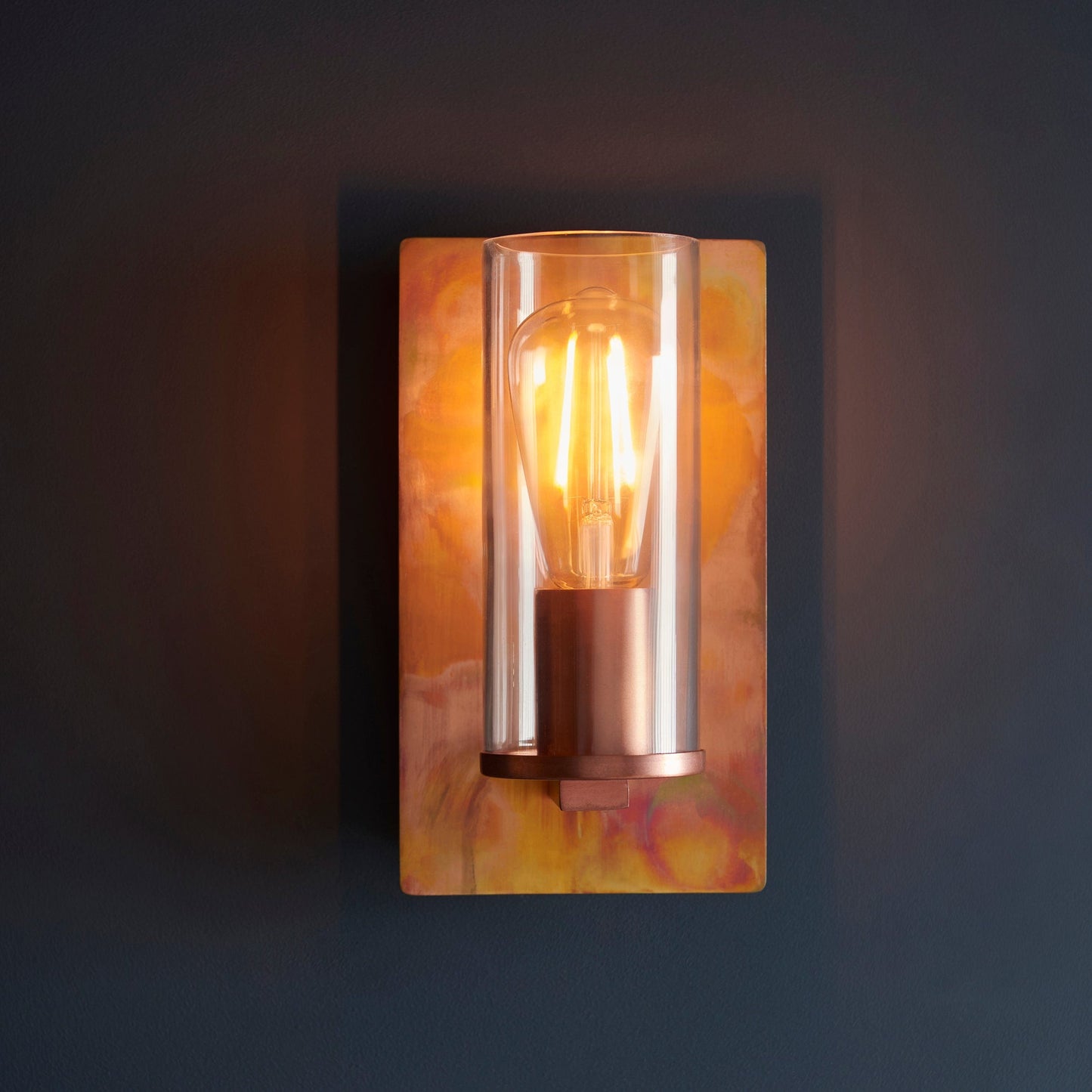 Fife Patina Wall Light