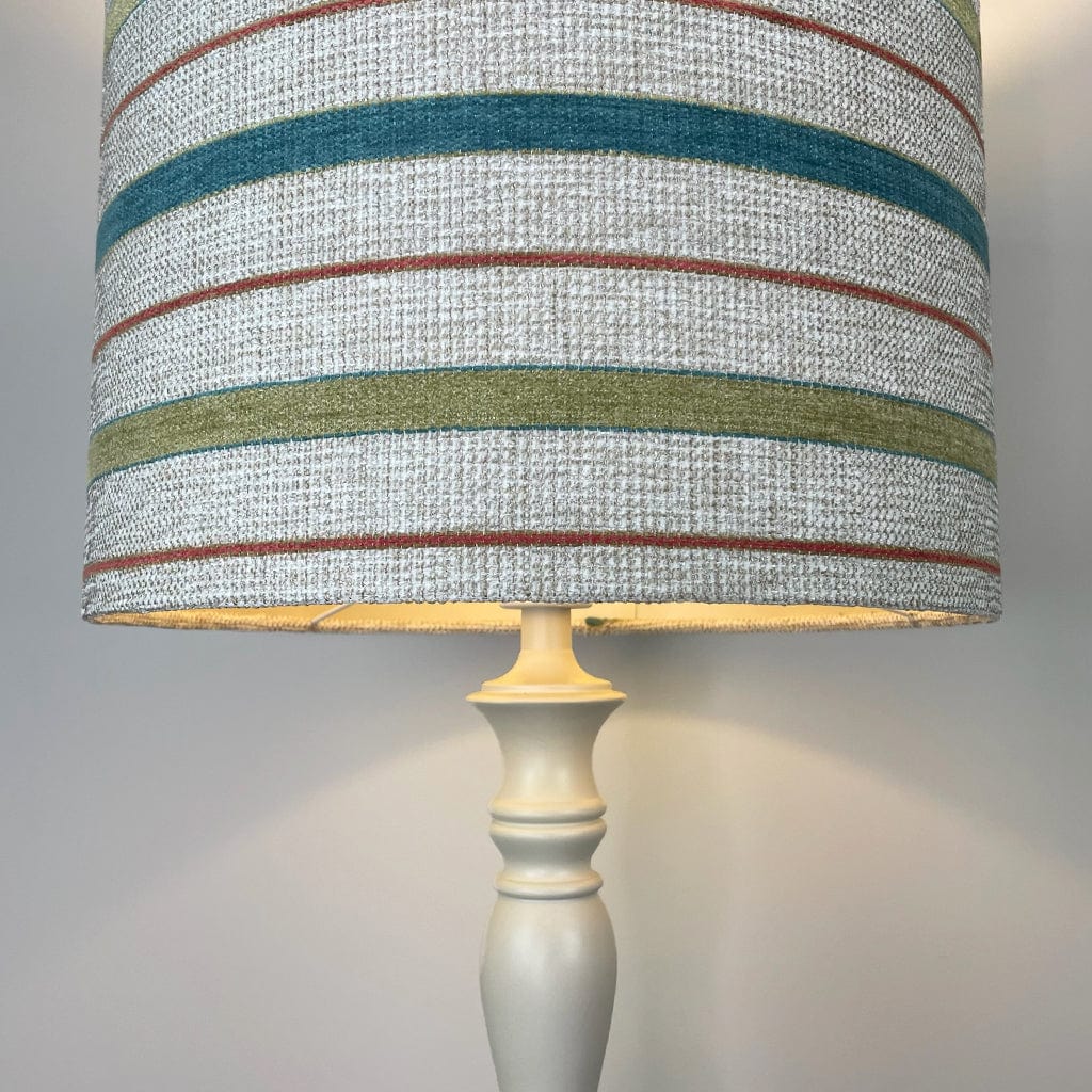 Chambray Cream Table Lamp with Westbourne Laurel Shade