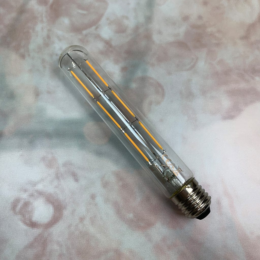 E27 Clear Tubular 6W Dimmable LED