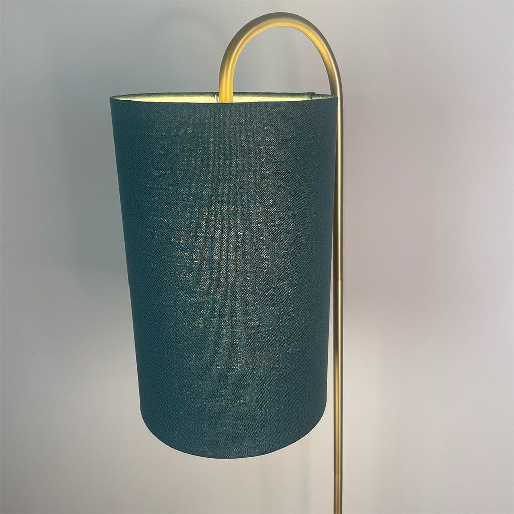 Aged Bronze Idra Floor Lamp with Choice of Shade