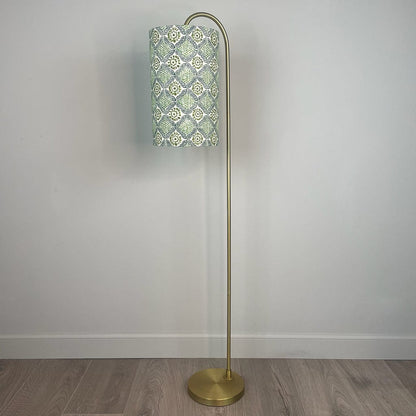 Aged Bronze Idra Floor Lamp with Choice of Shade