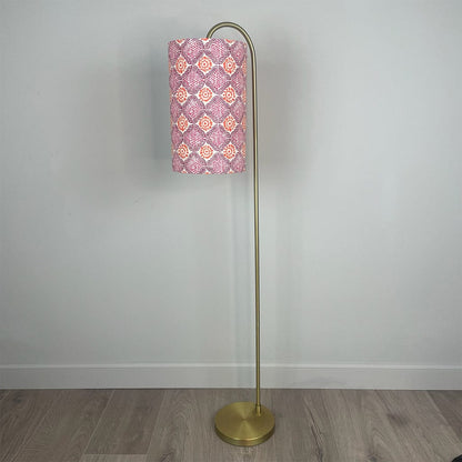 Aged Bronze Idra Floor Lamp with Choice of Shade