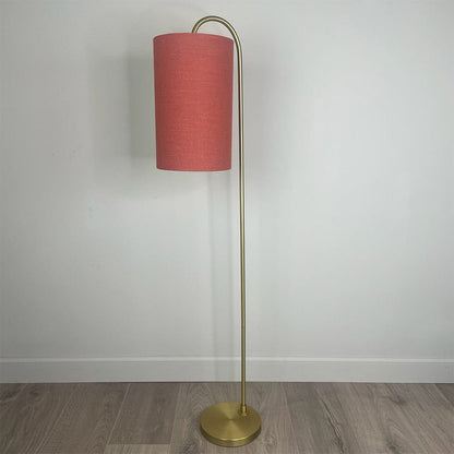 Aged Bronze Idra Floor Lamp with Choice of Shade