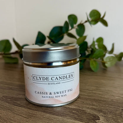 Cassis & Sweet Fig Candle Tin