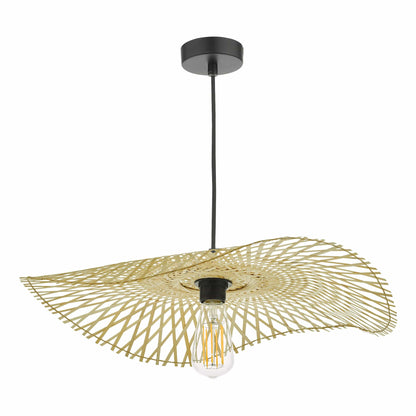 Tojo Natural Rattan Easy Fit Pendant Shade