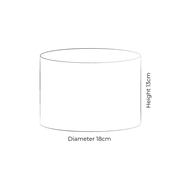 Drum 18cm x 13cm Lampshade