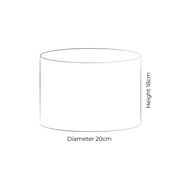 Drum 20cm Lampshade