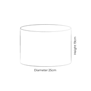 Drum 25cm Lampshade