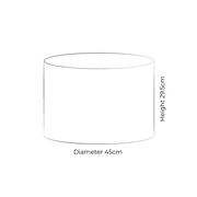 Drum 45cm Lampshade