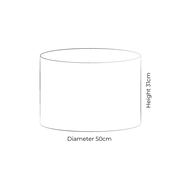 Drum 50cm Lampshade