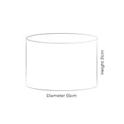 Drum 55cm Lampshade