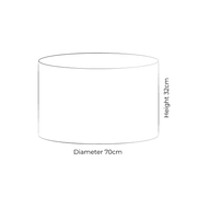 Drum 70cm Lampshade