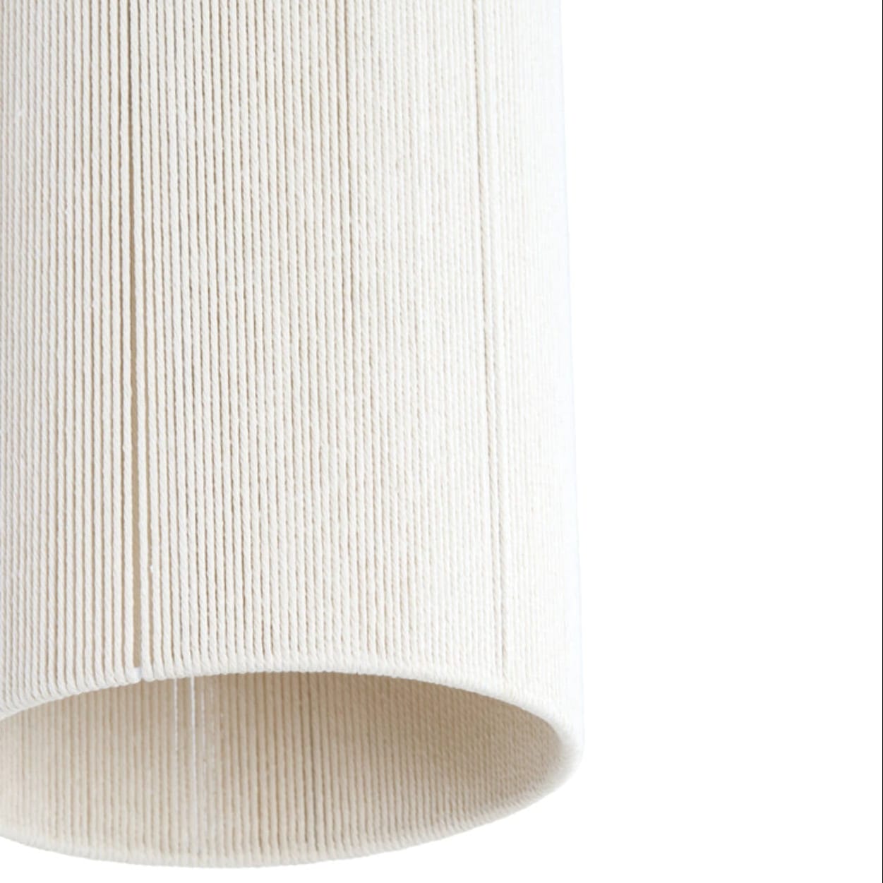 Dania Wood and Rope Pendant