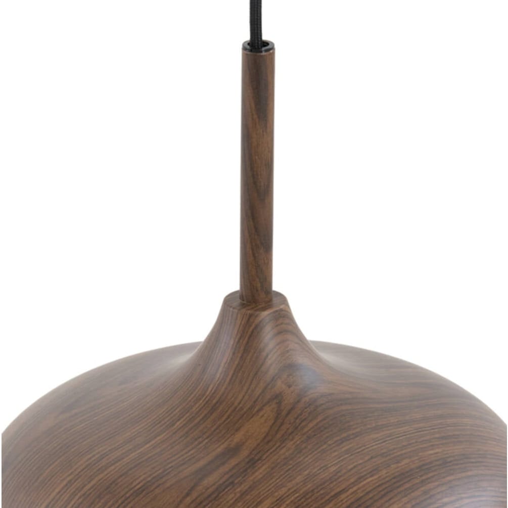 Dania Wood and Rope Pendant