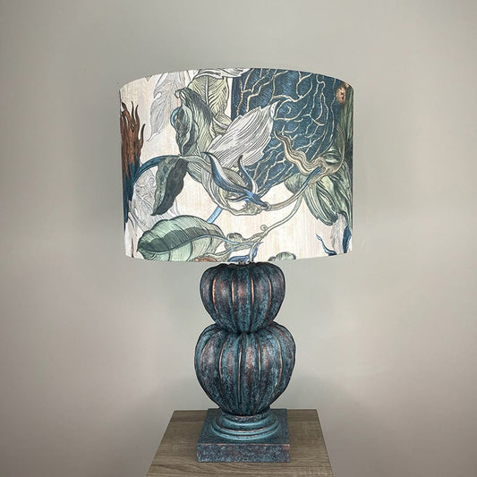 David Hunt Botany Table Lamp with Timorous Beasties Epic Botanic Shade