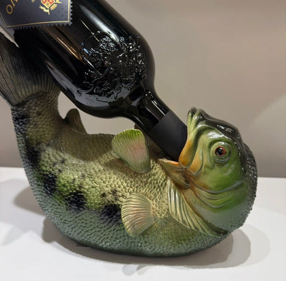 'Drink Like a Fish' Wine Bottle Holder