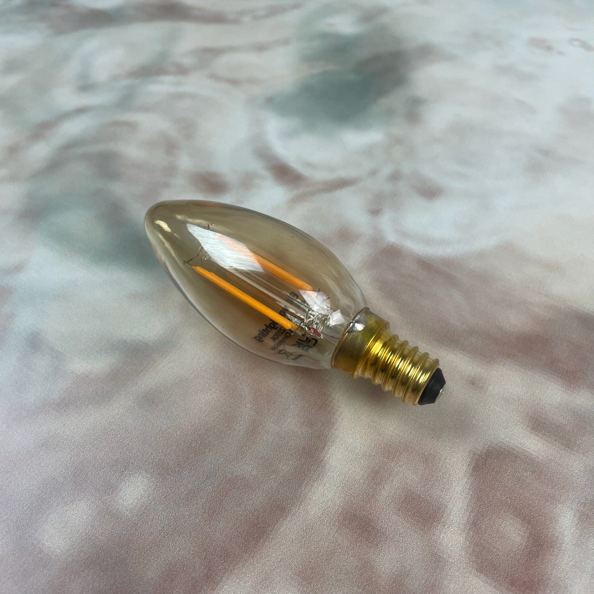 E14 Amber Candle 4.5W Dimmable LED