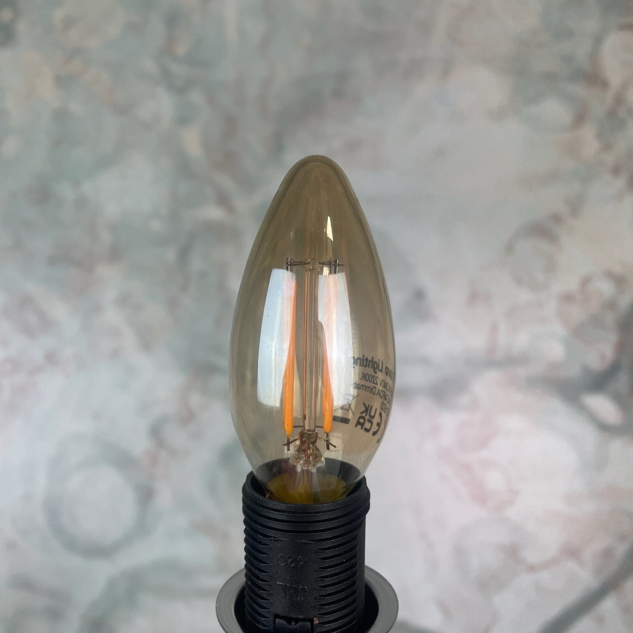 18 x E14 Amber Candle Dimmable Bundle