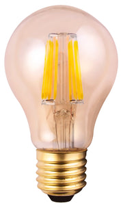 E27 Amber GLS 8W Dimmable LED