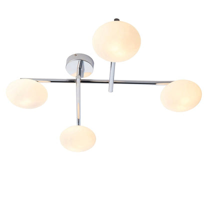 Astor 4 Light Semi Flush Bathroom Light