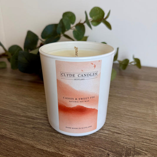 Cassis & Sweet Fig Large Glass Candle Gift Box