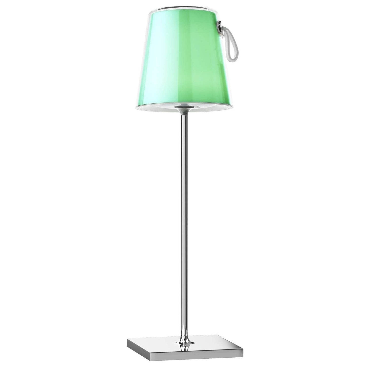 Colour Changing Rechargeable Chrome Table Lamp