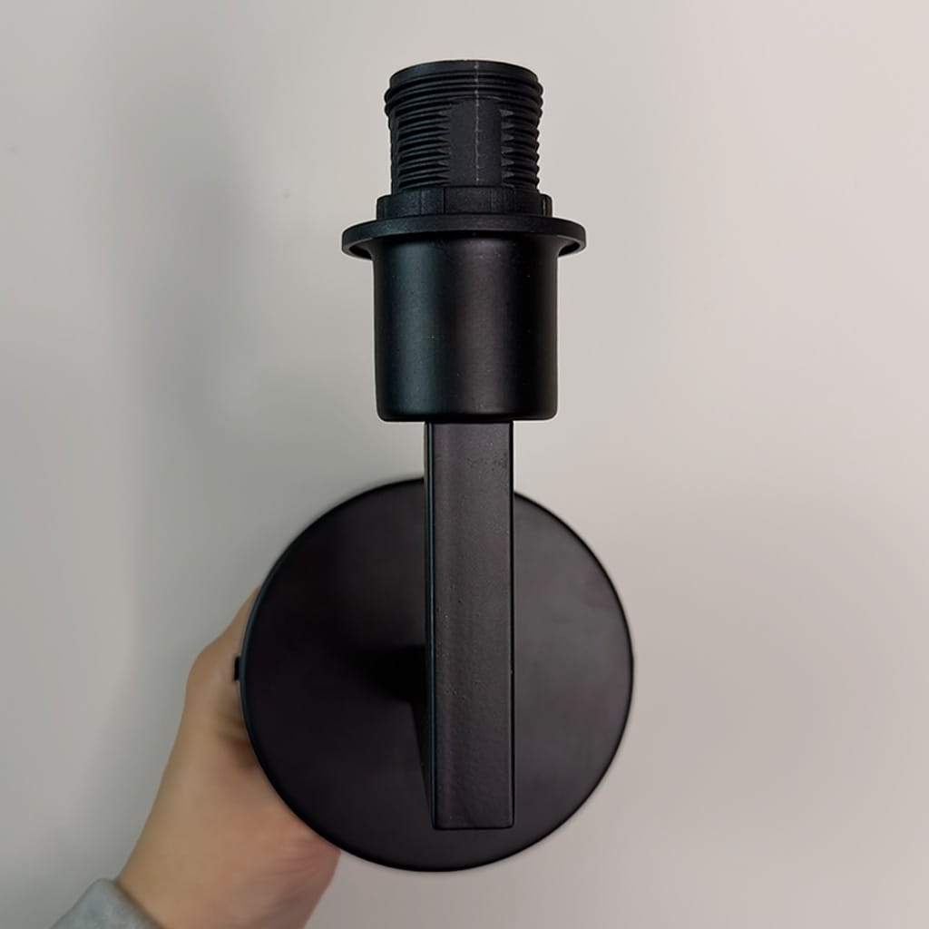 Emma Wall Light Matt Black Base Only