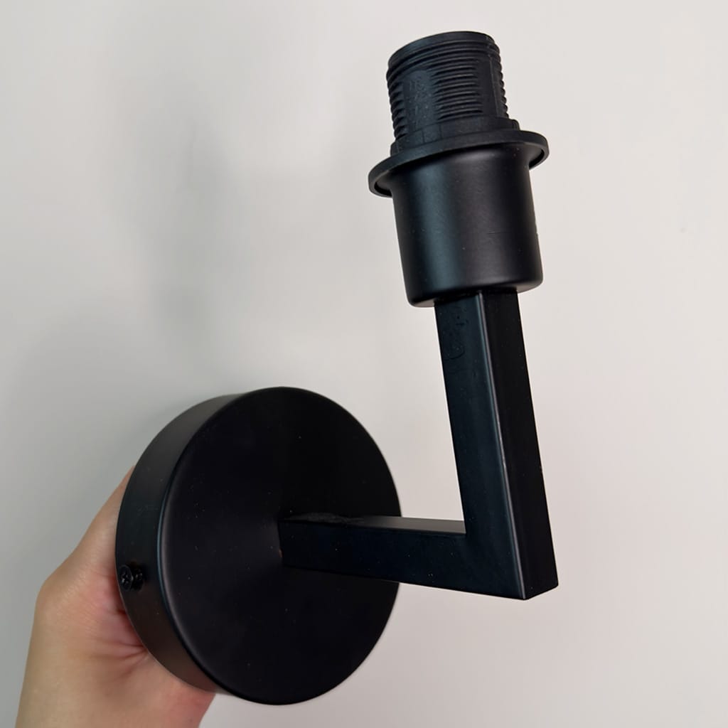 Emma Wall Light Matt Black Base Only