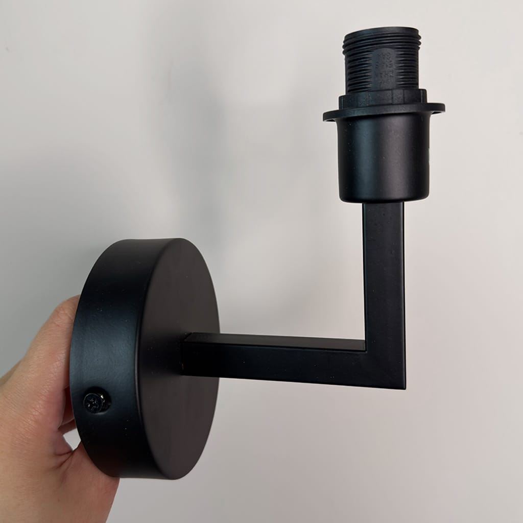 Emma Wall Light Matt Black Base Only