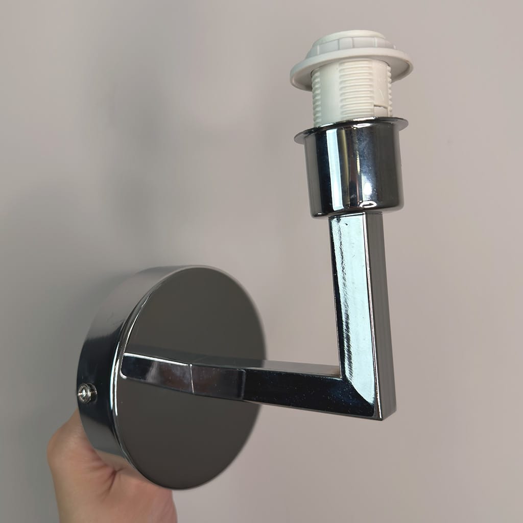 Emma Chrome Wall Light Base Only