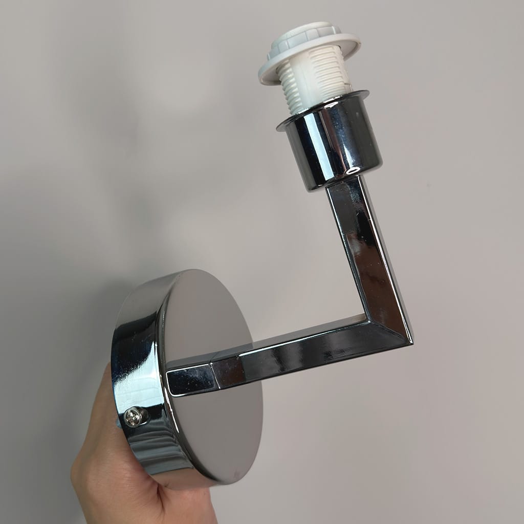 Emma Chrome Wall Light Base Only