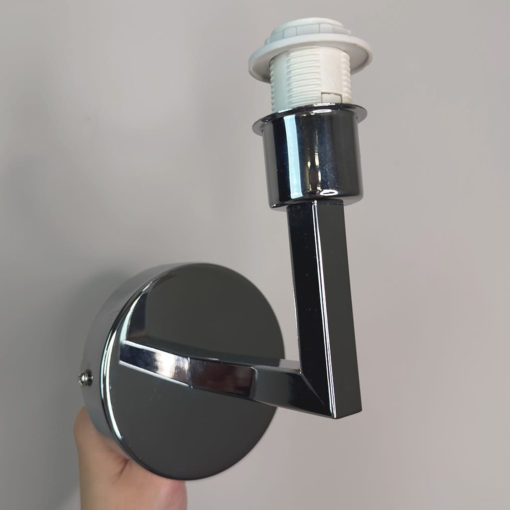 Emma Chrome Wall Light Base Only