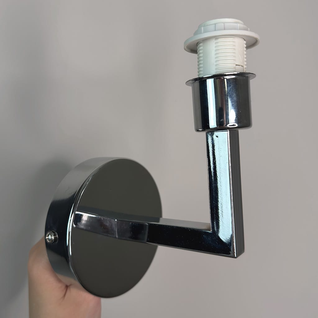 Emma Chrome Wall Light Base Only