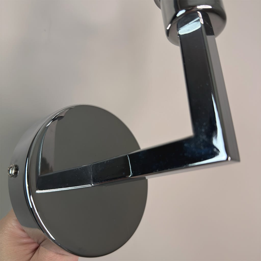 Emma Chrome Wall Light Base Only
