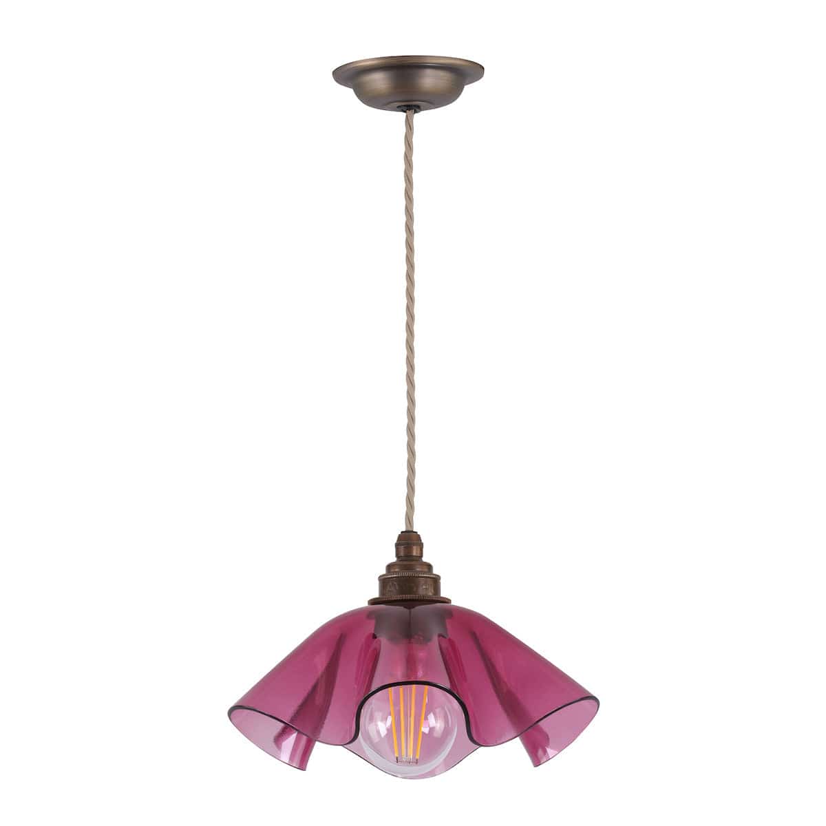 David Hunt Ethel Single Light Pendant