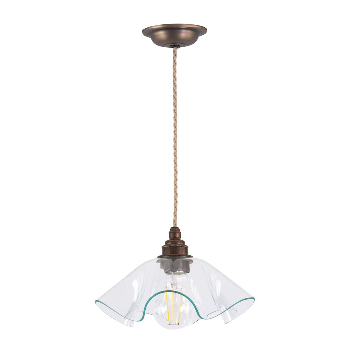 David Hunt Ethel Single Light Pendant