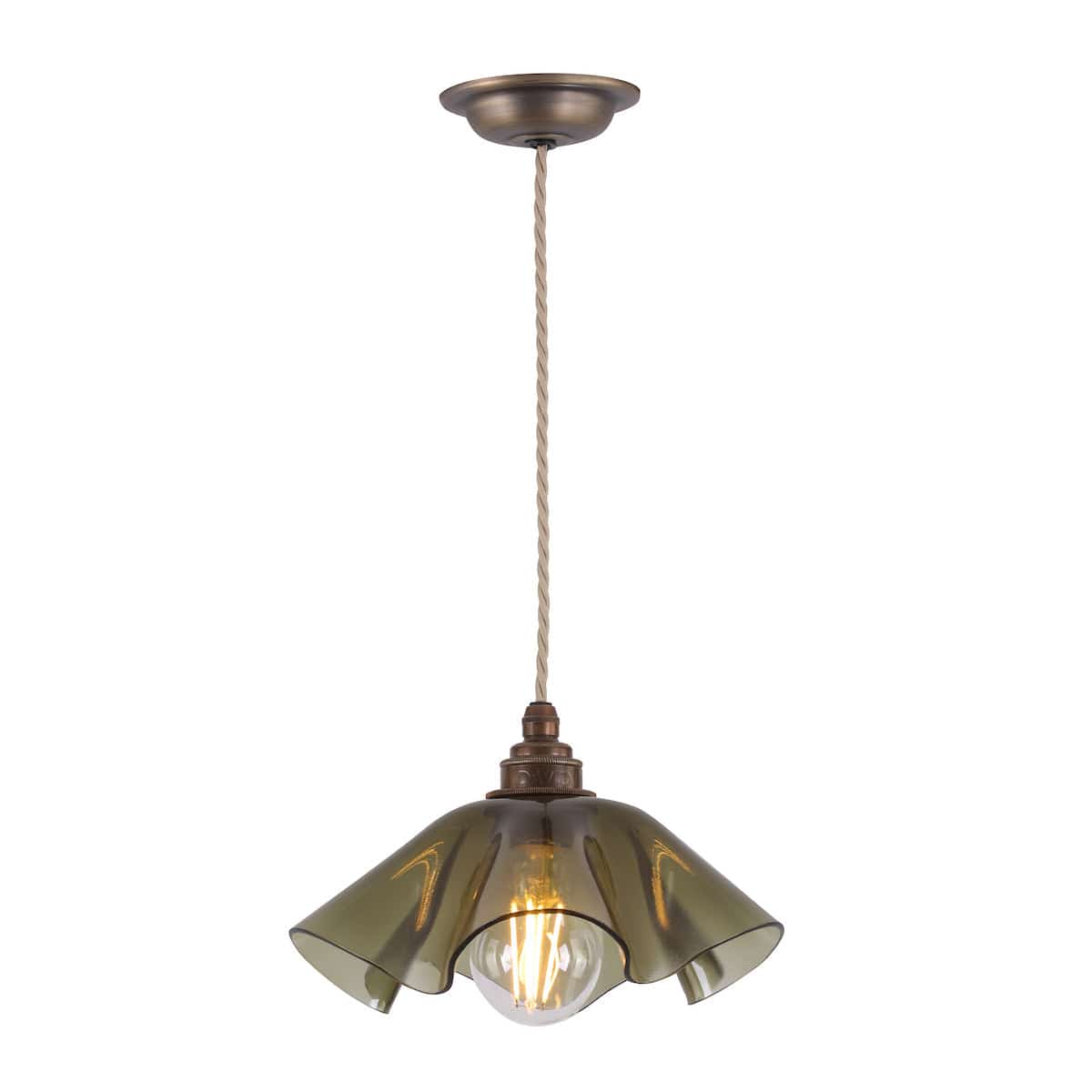 David Hunt Ethel Single Light Pendant