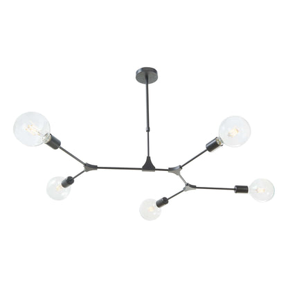 Phono 5 Light Black Pendant